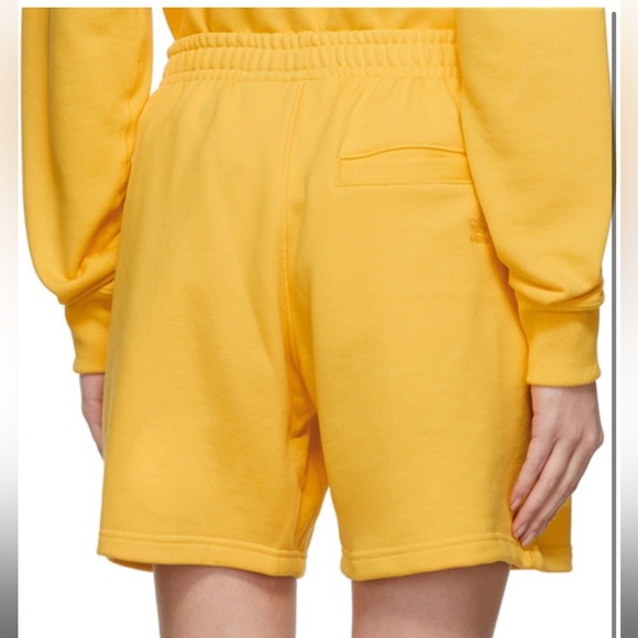 Adidas mustard Yellow Human Race Shorts - Picture 2 of 11